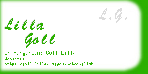 lilla goll business card